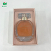 مخصص صديقة للبيئة الزجاج الملونة الطباعة زجاجة عطر التعبئة والتغليف ورقة قابلة للطي مربع